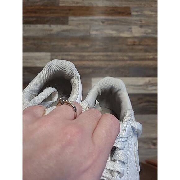 Nike WMS 7 Court Vision Low White Casual Shoes Sneakers Athleisure - Picture 12 of 12